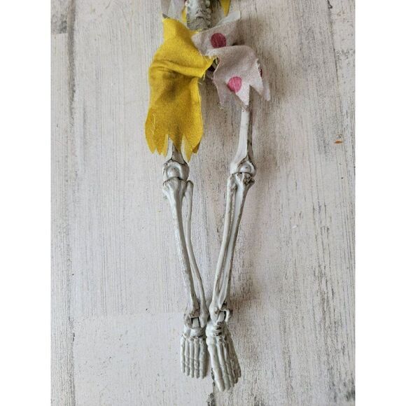 Paper magic 2010 hanging Halloween skeleton clown AS IS prop Decor home scary - Picture 2 of 10